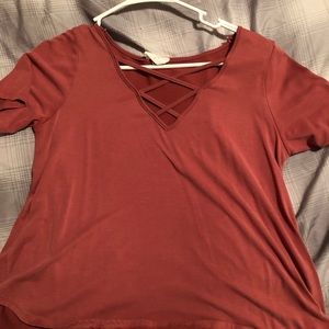 Burnt orange T-shirt